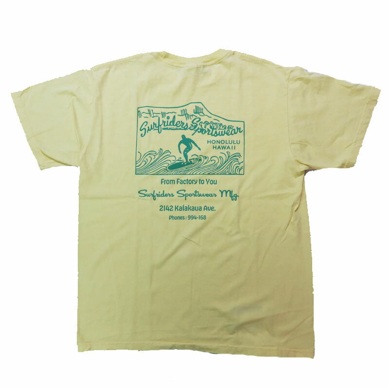 サンサーフ SUN SURF 半袖 Tシャツ Surfriders Sports wear SS79550【2025年春夏新作】