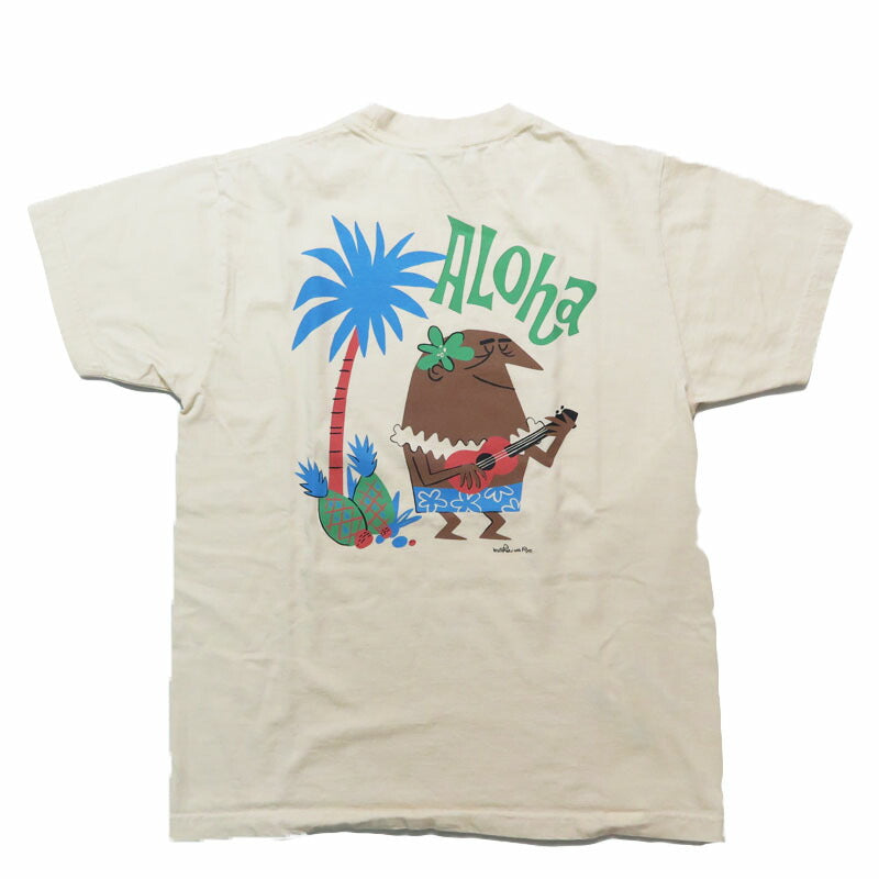 サンサーフ SUN SURF 半袖 Tシャツ “ALOHA” by 柳原良平 with MOOKIE SS79569【2025年春夏新作】