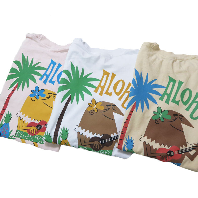サンサーフ SUN SURF 半袖 Tシャツ “ALOHA” by 柳原良平 with MOOKIE SS79569【2025年春夏新作】