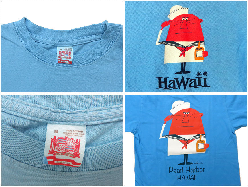 サンサーフ SUN SURF 半袖 Tシャツ “SAILOR” by 柳原良平 with MOOKIE SS79570【2025年春夏新作】