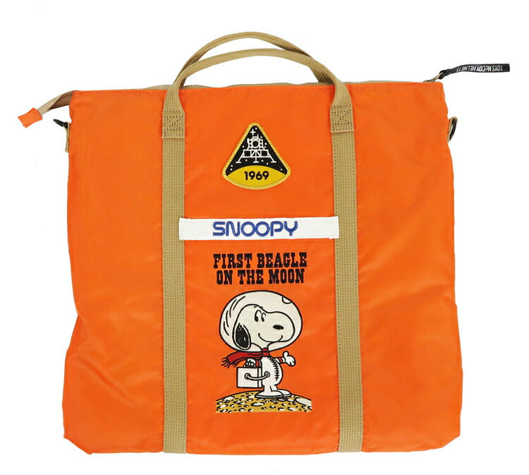 トイズマッコイ TOYS McCOY ナイロン ヘルメットバッグ SNOOPY スヌーピー FIRST BEAGLE ON THE MOON TMA2411 【2024-25年秋冬新作】