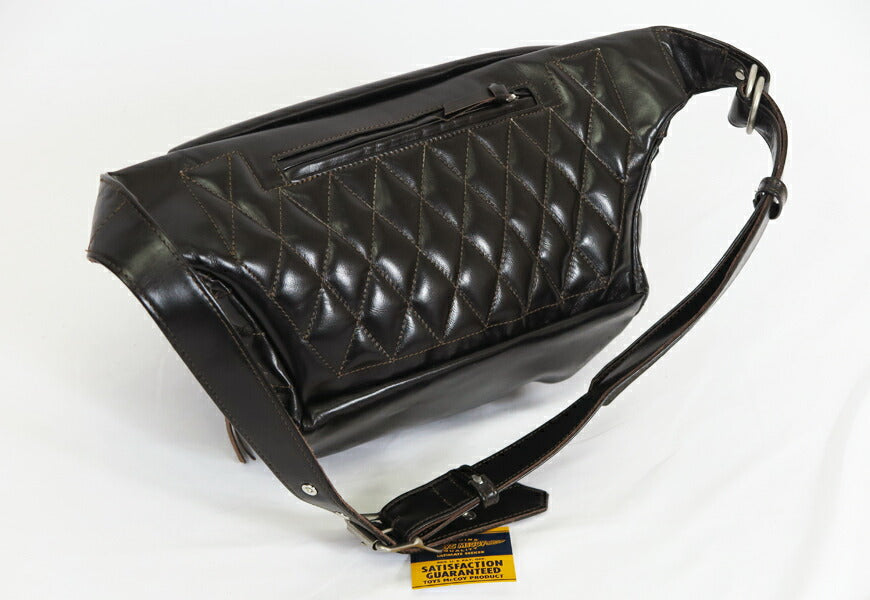 トイズマッコイ TOYS McCOY デュアル ブレイド ホースハイド ボディバッグ マックス 馬革 レザー DUAL BLADE BAG MAX TMA2421 【2024-25年秋冬新作】