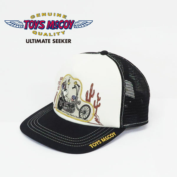トイズマッコイ TOYS McCOY メッシュ キャップ スヌーピー SNOOPY BORN FREE! 69 帽子 TMA2502【2025年春夏新作】