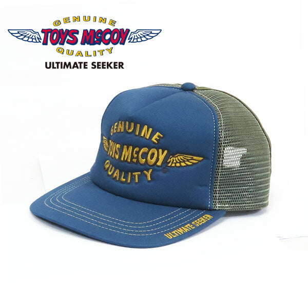 トイズマッコイ TOYS McCOY 刺繡ロゴ メッシュ キャップ 帽子 TMA2503【2025年春夏新作】