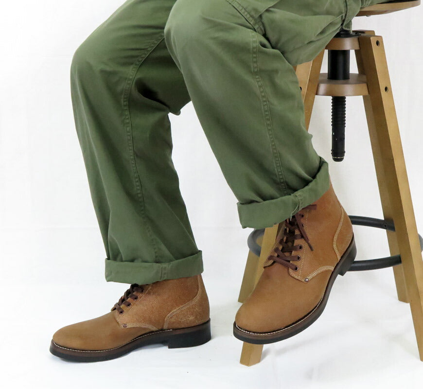 トイズマッコイ TOYS McCOY ミリタリー サービス シューズ ブーツ M-43 REVERSE UPPER SERVICE SHOES TYPE 3 TMA2509【2025年春夏新作】