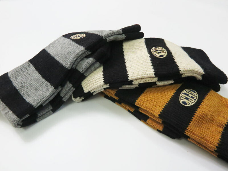 トイズマッコイ TOYSMcCOY ブーツソックス 3足セット 靴下 3-PACK BORDERED BOOTS SOCKS TMA2535【2025年秋冬新作】