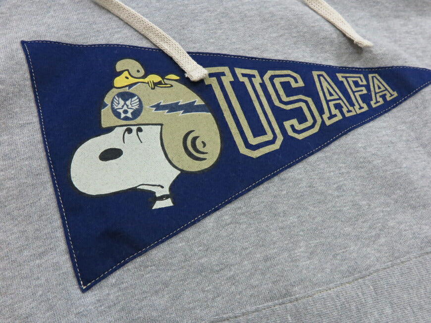 トイズマッコイ TOYS McCOY プルオーバー スウェット パーカー SNOOPY USAFA 22 TMC2466 【2024-25年秋冬新作】