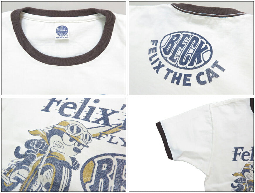 トイズマッコイTOYSMcCOY 半袖 Tシャツ フィリックス リンガーT JOHNNY RINGER TEE