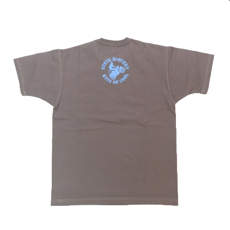 トイズマッコイ TOYSMcCOY 半袖 TシャツS. McQUEEN TEE " THE GREAT AMERICAN HERO " マックイーン TEE TMC2505 【2025年春夏新作】