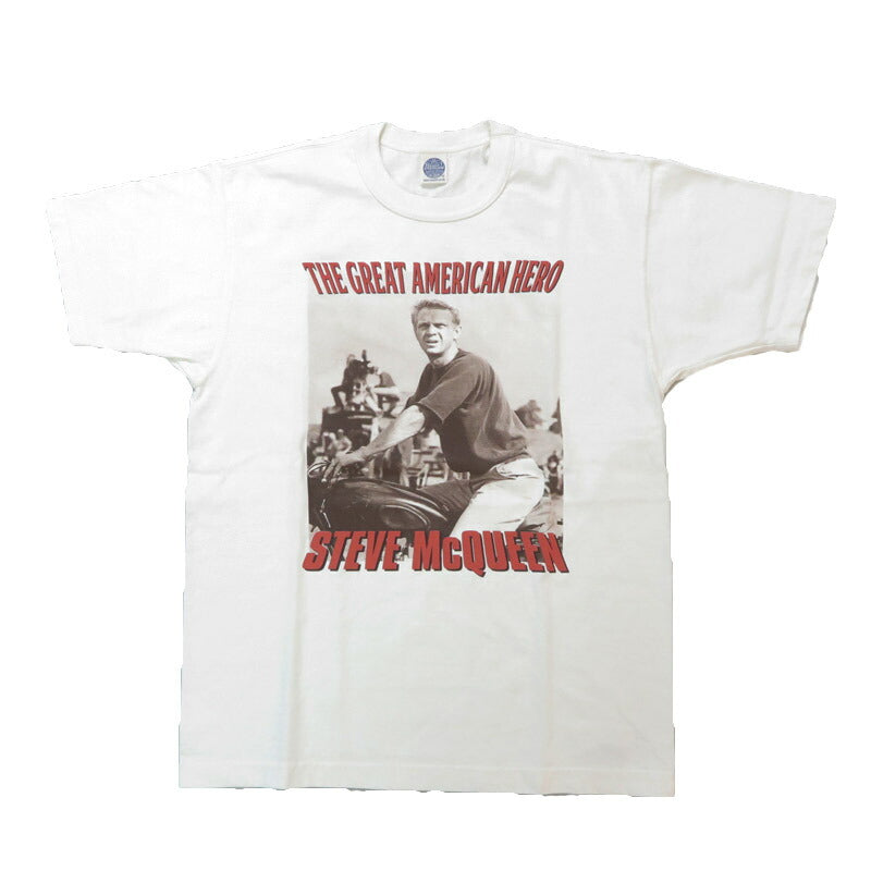 トイズマッコイ TOYSMcCOY 半袖 TシャツS. McQUEEN TEE " THE GREAT AMERICAN HERO " マックイーン TEE TMC2505 【2025年春夏新作】