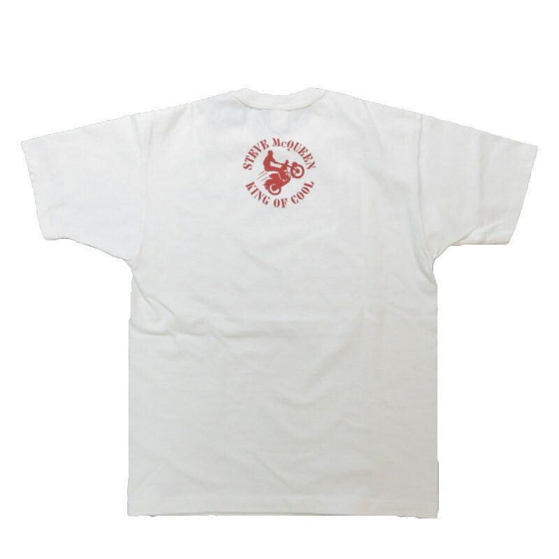 トイズマッコイ TOYSMcCOY 半袖 TシャツS. McQUEEN TEE " THE GREAT AMERICAN HERO " マックイーン TEE TMC2505 【2025年春夏新作】