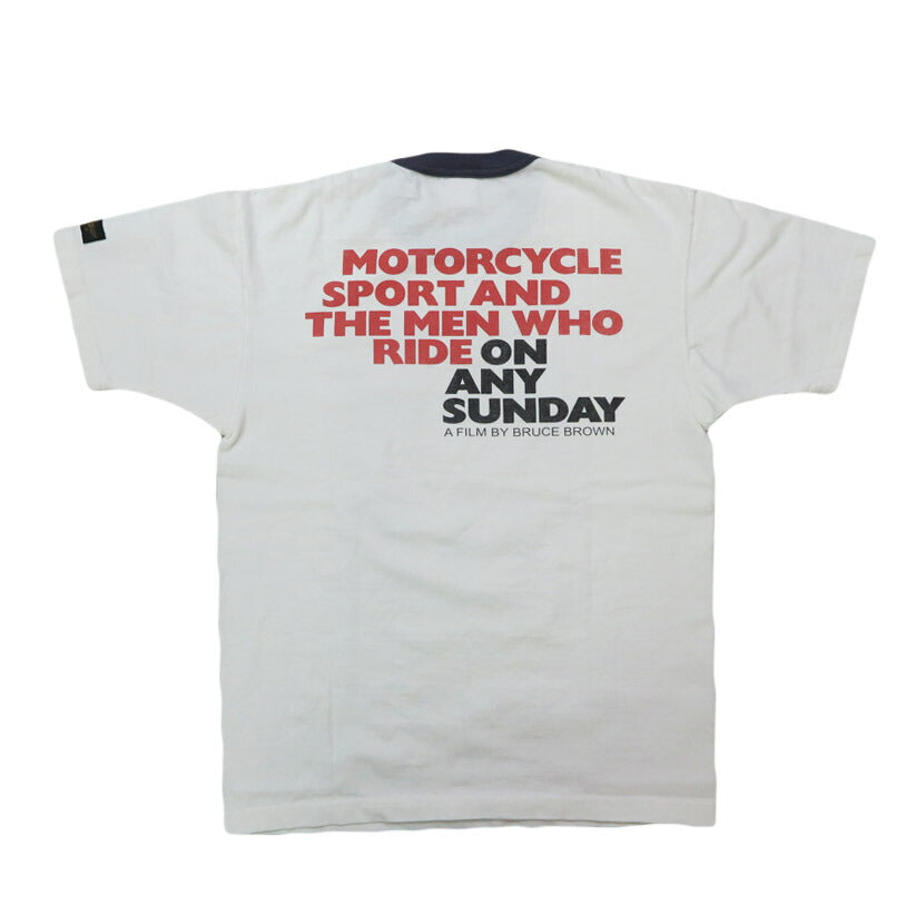 トイズマッコイ TOYS McCOY 半袖 Tシャツ" ON ANY SUNDAY 71 "マックイーン TEE TMC2510 【2025年春夏新作】