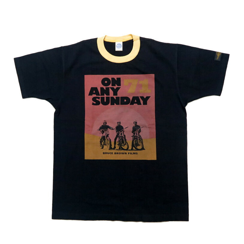 トイズマッコイ TOYS McCOY 半袖 Tシャツ" ON ANY SUNDAY 71 "マックイーン TEE TMC2510 【2025年春夏新作】
