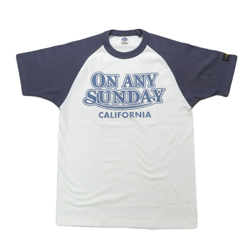 トイズマッコイ TOYS McCOY 半袖 Tシャツ ON ANY SUNDAY TEE " ON ANY SUNDAY CALIF. " TMC2511 【2025年春夏新作】