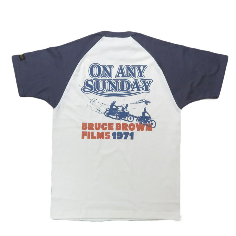 トイズマッコイ TOYS McCOY 半袖 Tシャツ ON ANY SUNDAY TEE " ON ANY SUNDAY CALIF. " TMC2511 【2025年春夏新作】