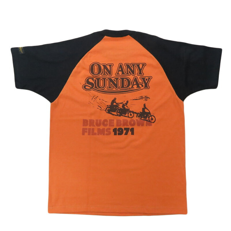 トイズマッコイ TOYS McCOY 半袖 Tシャツ ON ANY SUNDAY TEE " ON ANY SUNDAY CALIF. " TMC2511 【2025年春夏新作】