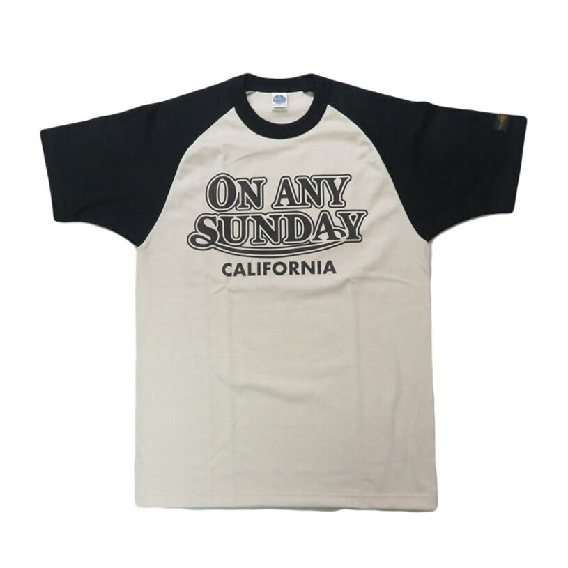 トイズマッコイ TOYS McCOY 半袖 Tシャツ ON ANY SUNDAY TEE " ON ANY SUNDAY CALIF. " TMC2511 【2025年春夏新作】
