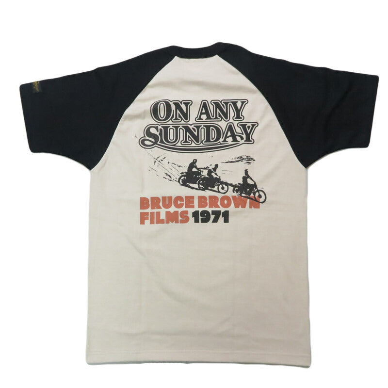 トイズマッコイ TOYS McCOY 半袖 Tシャツ ON ANY SUNDAY TEE " ON ANY SUNDAY CALIF. " TMC2511 【2025年春夏新作】