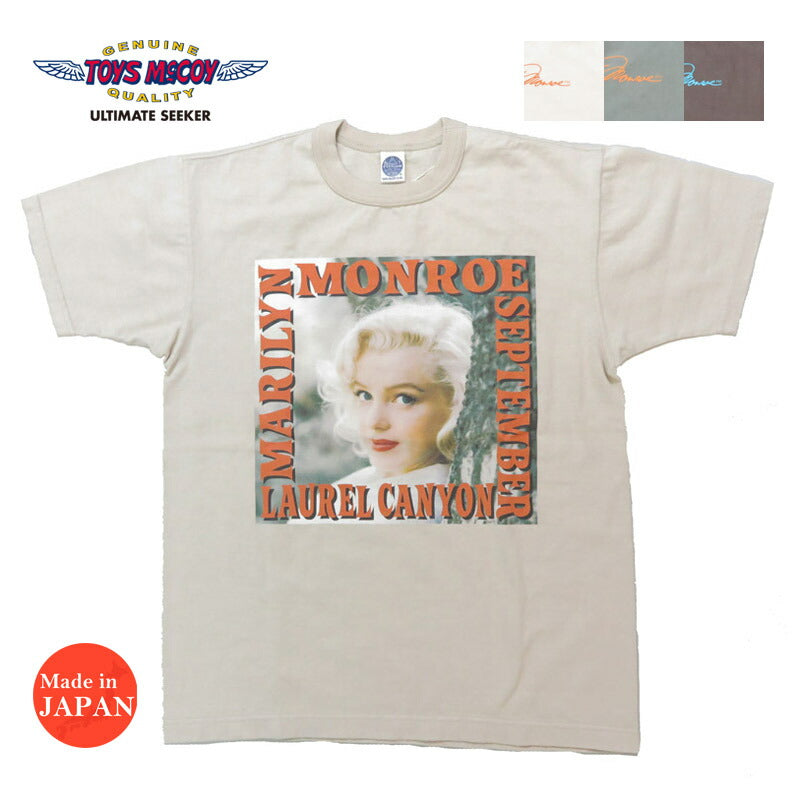 トイズマッコイTOYSMcCOY 半袖 Tシャツ MARILYN MONROE TEE マリリンモンロー tmc2512 【2025年春夏新作】