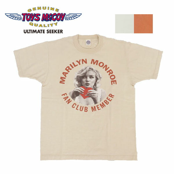 トイズマッコイ TOYS McCOY 半袖 Tシャツ マリリンモンローtシャツ エクラ トイズマッコイ TOYS McCOY 半袖 Tシャツ MARILYN MONROE
