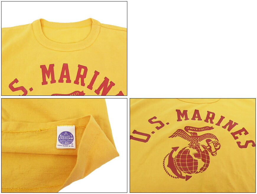 トイズマッコイ TOYSMcCOY 半袖 Tシャツ 19 NY 76U.S.MARINES タクシードライバー ロバート・デ・ニーロ TMC2515【2025年春夏新作】