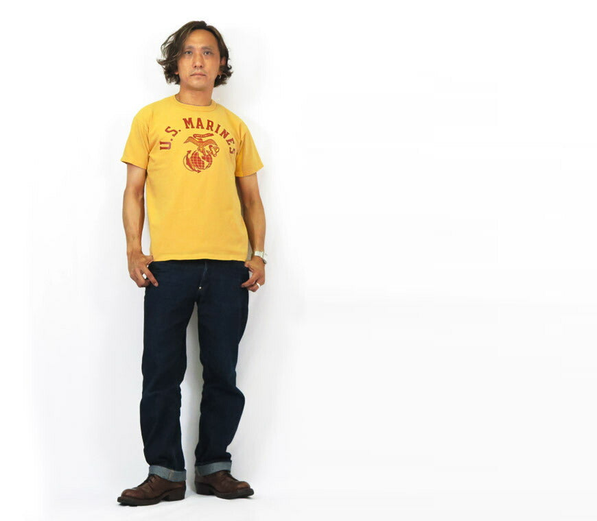 トイズマッコイ TOYSMcCOY 半袖 Tシャツ 19 NY 76U.S.MARINES タクシードライバー ロバート・デ・ニーロ TMC2515【2025年春夏新作】