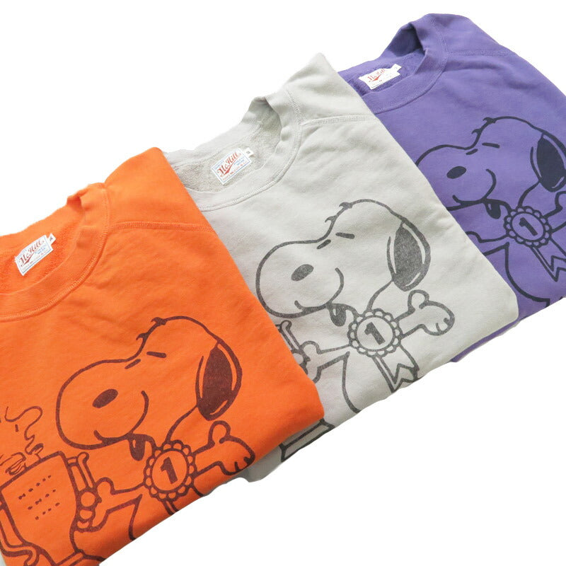 トイズマッコイTOYSMcCOYラグランスリーブ半袖スウェットSNOOPYスヌーピー