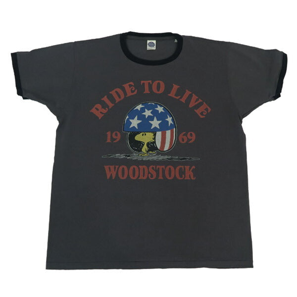 トイズマッコイTOYSMcCOY 半袖 Tシャツ MOTORCYCLE TEE WOODSTOCK RIDE TO LIVE 1969 TMC2522【2025年春夏新作】