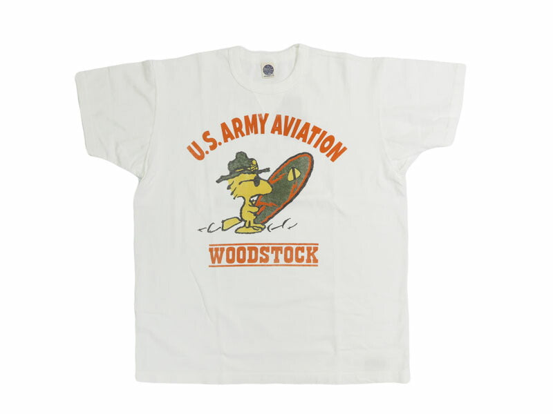 トイズマッコイ TOYSMcCOY 半袖 Tシャツ SNOOPY TEE WOODSTOCK " U.S.ARMY AVIATION " TMC2523【2025年春夏新作】