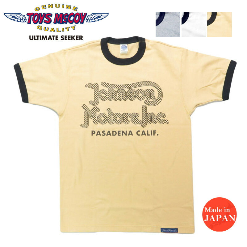 トイズマッコイ TOYS McCOY 半袖 Tシャツ MOTORCYCLE TEE " JOHNSON MOTORS "TMC2531 【2025年春夏新作】