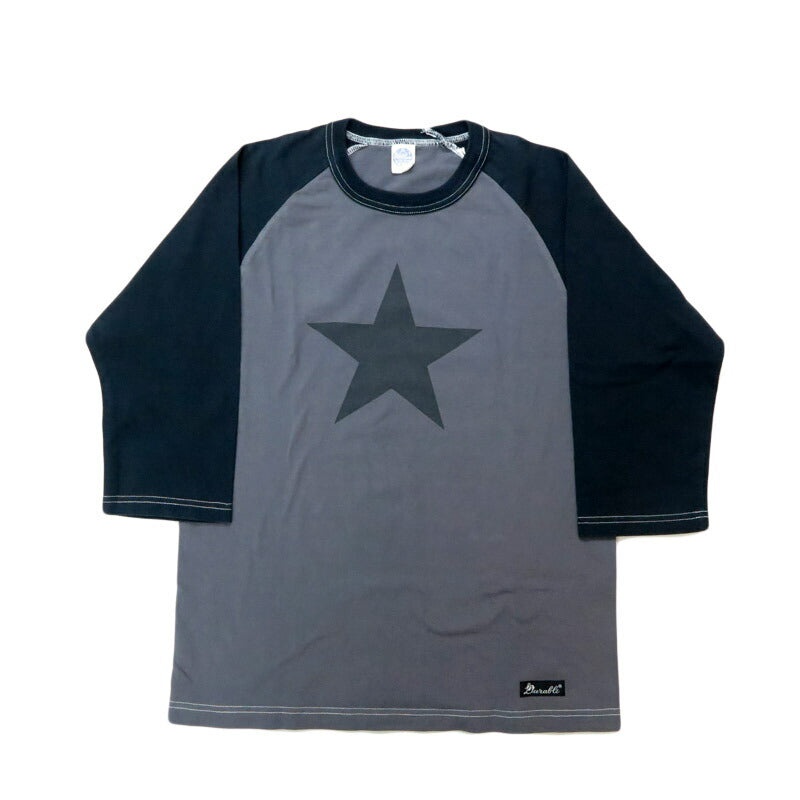 トイズマッコイ TOYS McCOY 6分袖 ラグランスリーブ Tシャツ CROPPED RAGLAN TEE "DURABLE ONE STAR " TMC2534【2025年春夏新作】