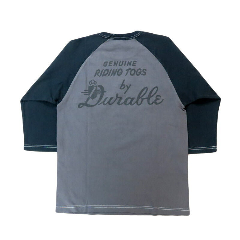 トイズマッコイ TOYS McCOY 6分袖 ラグランスリーブ Tシャツ CROPPED RAGLAN TEE "DURABLE ONE STAR " TMC2534【2025年春夏新作】