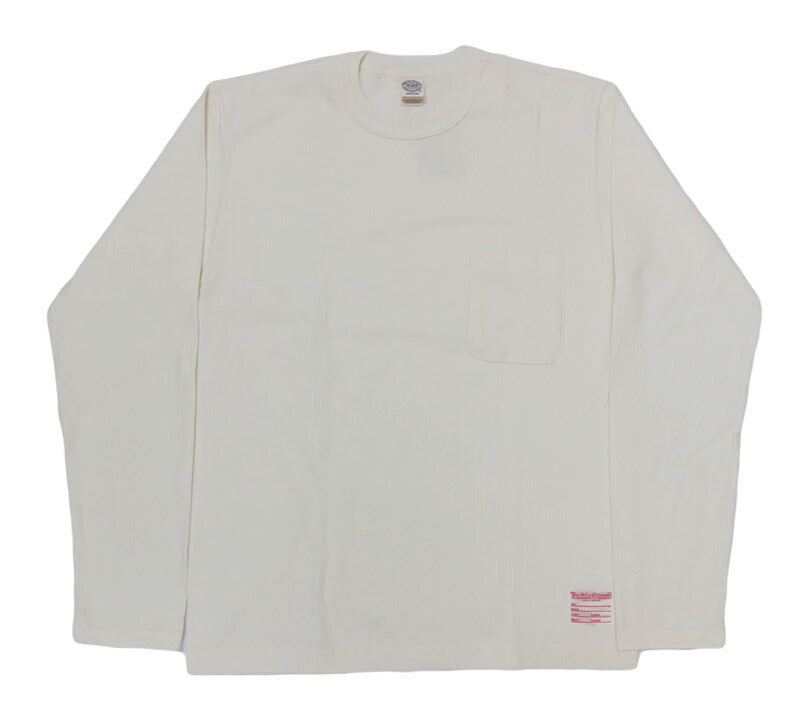トイズマッコイ TOYS McCOY 長袖 Tシャツ 無地 THE GREAT AMERICAN HERO LONG SLEEVE POCKET TEE TMC2543【2025年秋冬新作】