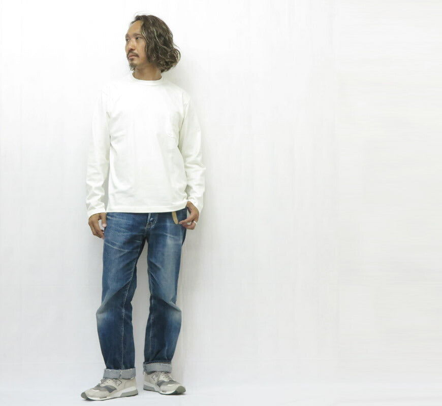 トイズマッコイ TOYS McCOY 長袖 Tシャツ 無地 THE GREAT AMERICAN HERO LONG SLEEVE POCKET TEE TMC2543【2025年秋冬新作】