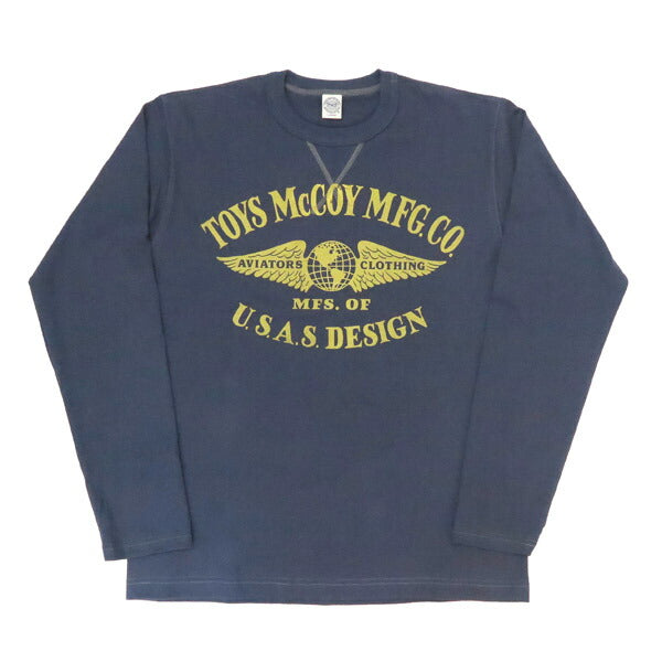 トイズマッコイ TOYS McCOY 長袖 Tシャツ MILITARY LONG SLEEVE TEE TOYS MCCOY MFG.CO. U.S.A.S.DESIGN TMC2553【2025年秋冬新作】