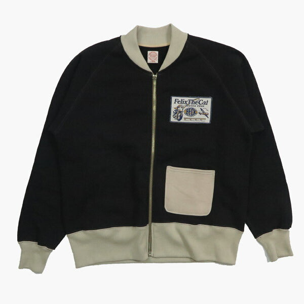 トイズマッコイ TOYS McCOY HEAVYWEIGHT ヘビーウェイト C-2 ジップアップ スウェット FELIX THE CAT BECK TMC2557【2025年秋冬新作】