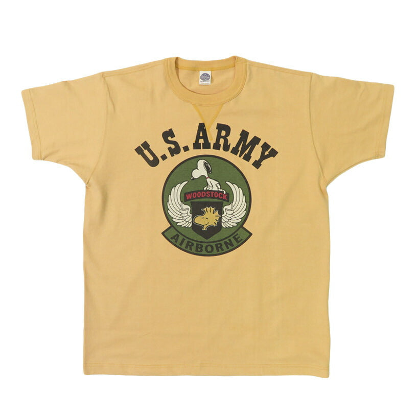トイズマッコイ TOYS McCOY スヌーピーT SNOOPY TEE “U.S. ARMY AIRBORNE SUBDUED” 【2025年春夏新作】
