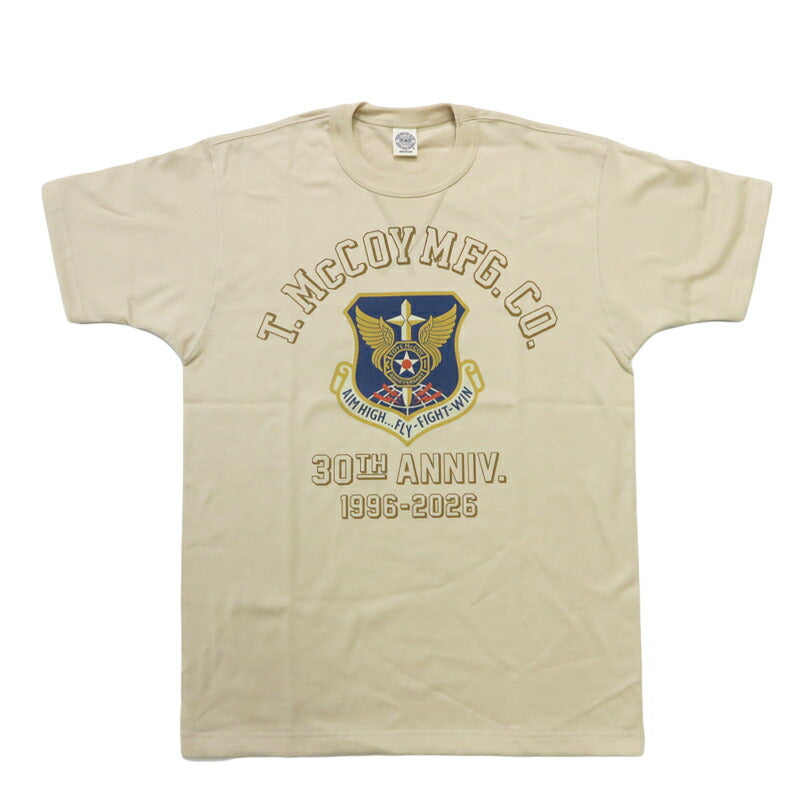 トイズマッコイTOYSMcCOY 半袖 Tシャツ ミリタリーT MILITARY TEE T. McCOY "AF 30962600" TMC2608【2026年春夏新作】