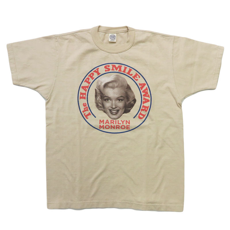 トイズマッコイTOYSMcCOY 半袖 Tシャツ MARILYN MONROE TEE " THE HAPPY SMILE AWARD " マリリンモンロー tmc2618 【2026年春夏新作】