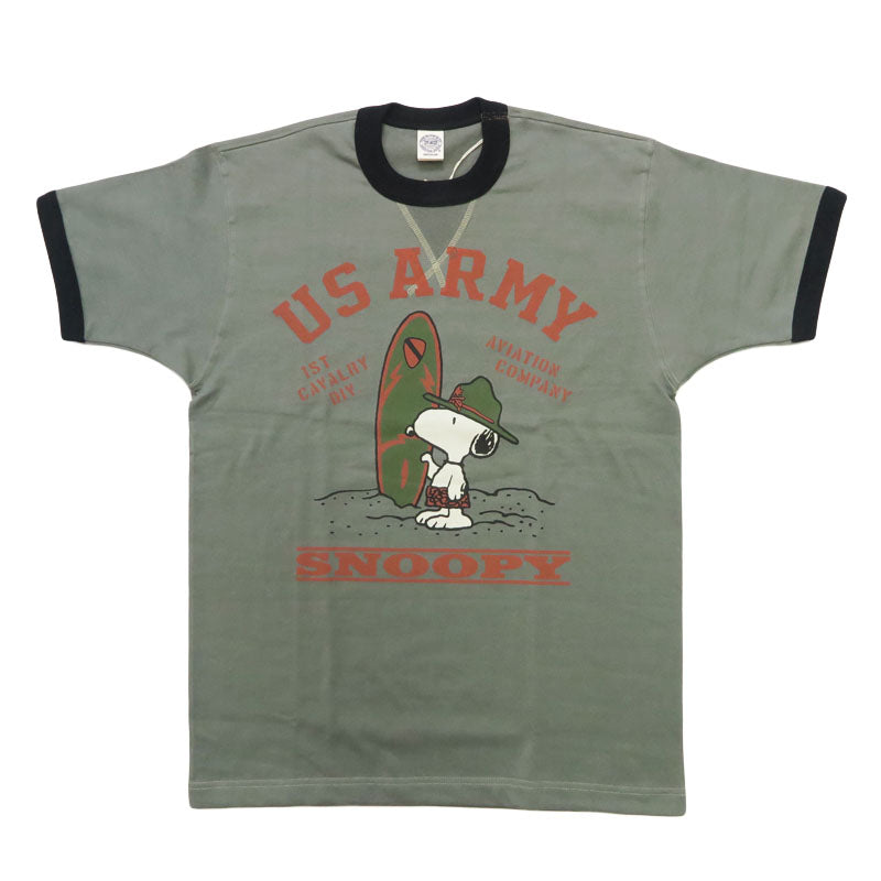 トイズマッコイ TOYSMcCOY 半袖 Tシャツ スヌーピー PEANUTS TEE SNOOPY " U S ARMY " TMC2629 【2026年春夏新作】