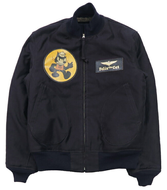 トイズマッコイ TOYS McCOY グランドクルー デッキジャケット FELIX THE CAT 1919 フィリックス ザ キャット NAVAL AVIATION TMJ2421 【2024-25年秋冬新作】