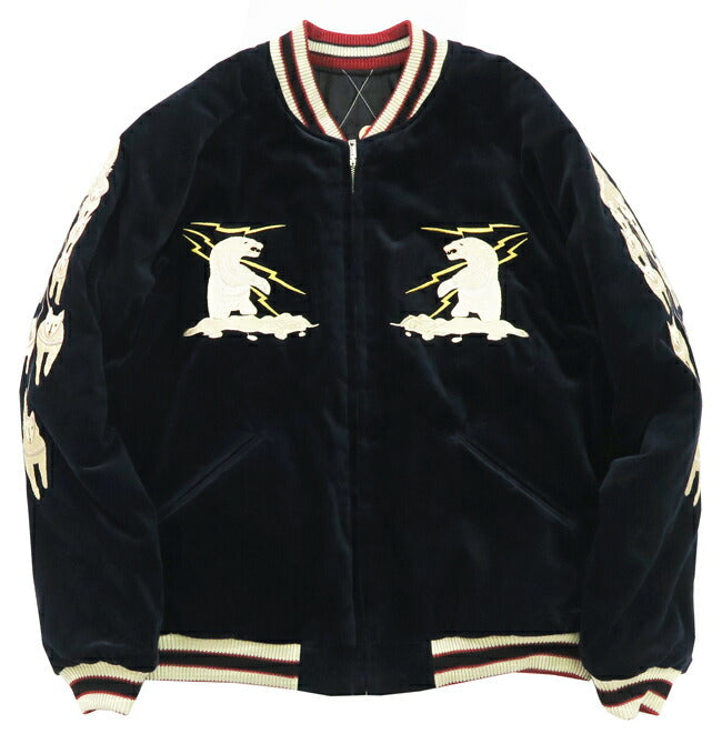 テーラー東洋 テイラー東洋 Tailor Toyo ベロア×キルト サテン スカジャン MOUNTAIN GOAT × ALASKAN FLAG ジャケット 50年代後期 ベルベット 別珍 TT15544 【2024-25年秋冬新作】