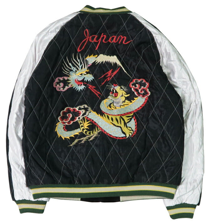 テーラー東洋 テイラー東洋 Tailor Toyo 2025年新春限定モデル ベロア×キルト サテン スカジャン SPIDERWEB, SNAKE & SKULL × DRAGON & TIGER ジャケット ベルベット 別珍 TT15666 【2024-25年秋冬新作】
