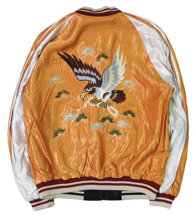 テーラー東洋 テイラー東洋 Tailor Toyo リバーシブル アセテート サテン スカジャン WHITE DRAGON × EAGLE 刺繍 ジャケット TT15682-119 【2025年春夏新作】