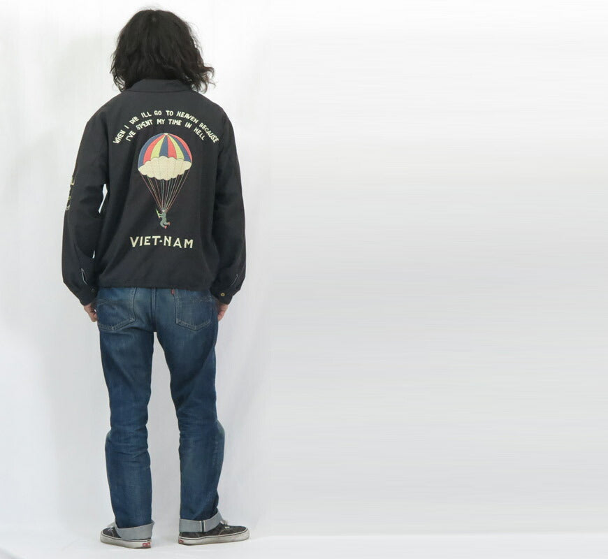 テーラー東洋 テイラー東洋 Tailor Toyo ベトナム ジャケット ベトジャン エイジングモデル PARACHUTE 1960年代中期 刺繍 コットンレーヨン ジャンパー TT15685 【2025年春夏新作】