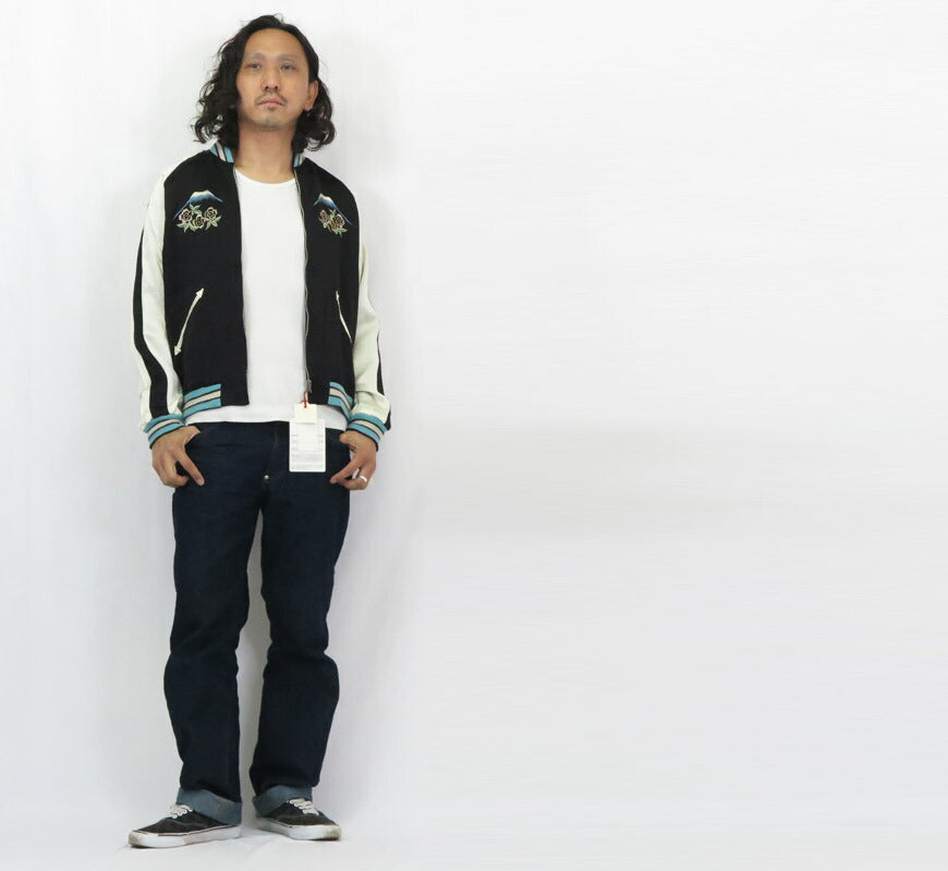 テーラー東洋 テイラー東洋 Tailor Toyo リバーシブル アセテート サテン スカジャン 港商 SPECIAL EDITION 60周年限定モデル WHITE SNAKE × JAPAN MAP & SNAKE スーベニア スーヴェニア ジャケット ジャンパー TT15712 【2025年春夏新作】