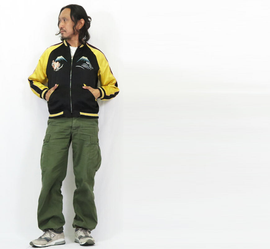 テーラー東洋 テイラー東洋 Tailor Toyo リバーシブル アセテート サテン スカジャン 港商 SPECIAL EDITION PIT VIPER × EAGLE & SNAKE スーベニア スーヴェニア ジャケット ジャンパー TT15713 【2025年春夏新作】