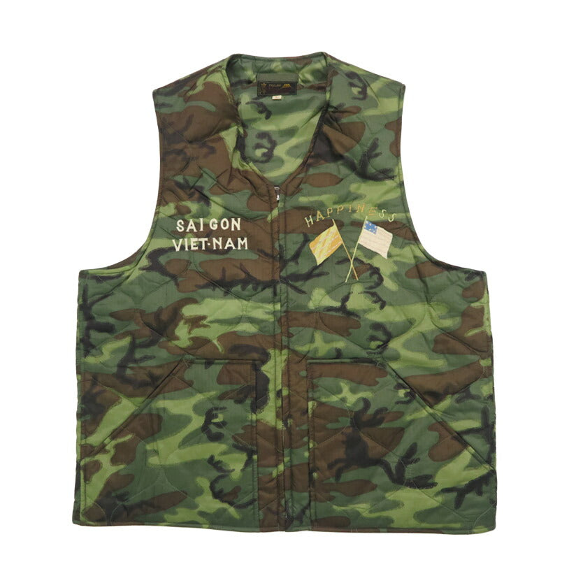 テーラー東洋 テイラー東洋 Tailor Toyo ベトナム スーベニアベスト Vietnam Liner Vest “VIET-NAM TIGER”1960年代中期 刺繍 TT15718【2025年秋冬新作】