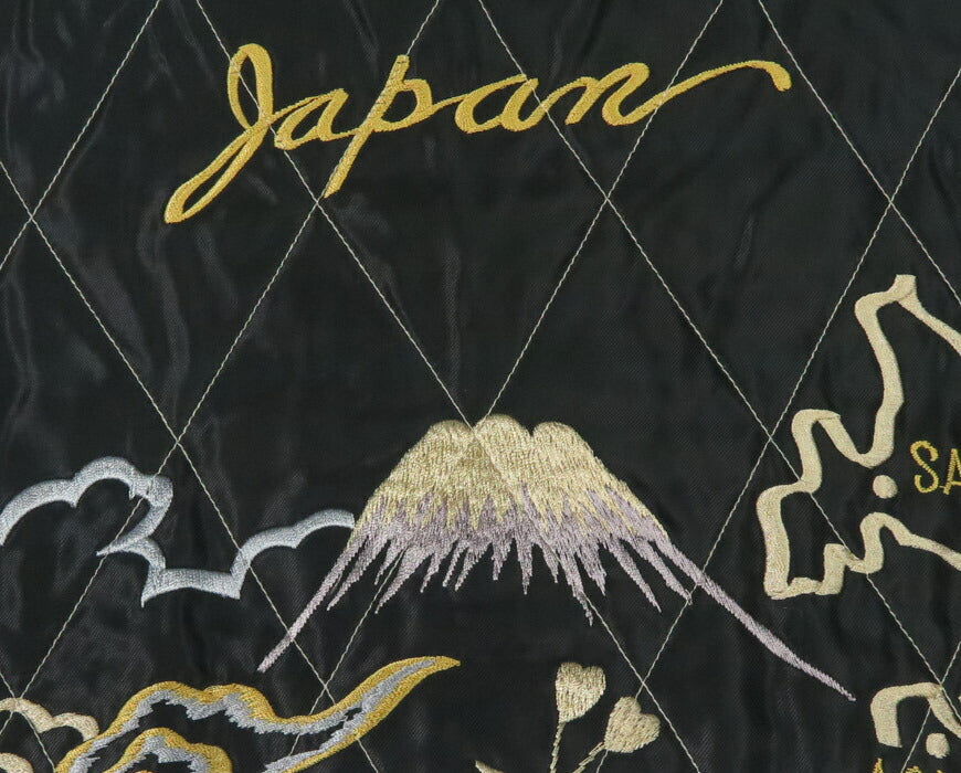 テーラー東洋 テイラー東洋 Tailor Toyo ベロア×キルト サテン スカジャン ROARING TIGER × JAPAN MAP ジャケット ベルベット 別珍 TT15792-128 【2025年秋冬新作】