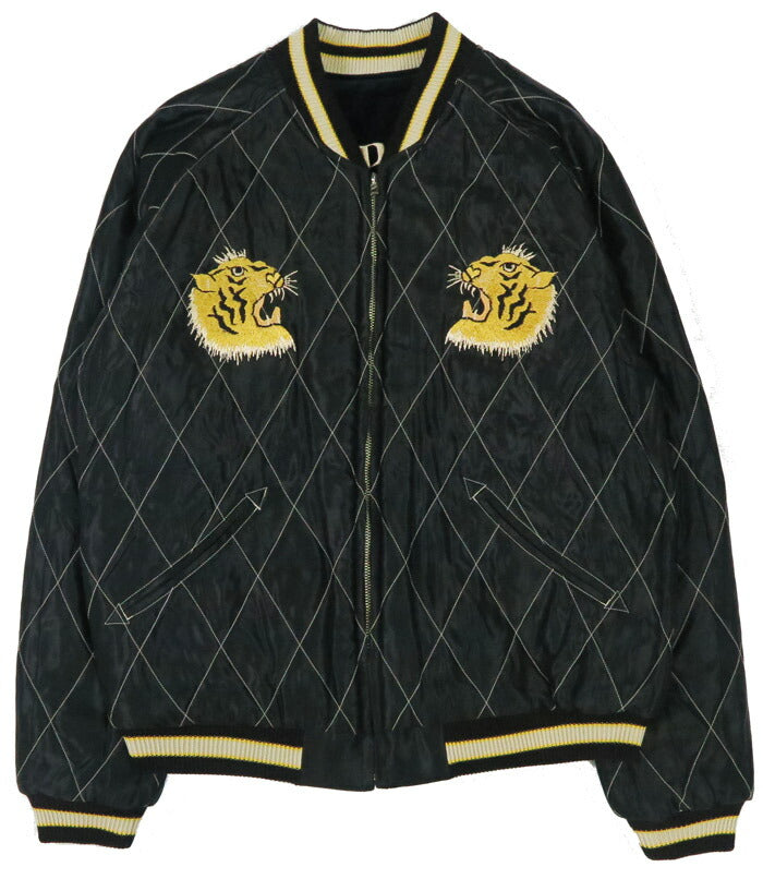 テーラー東洋 テイラー東洋 Tailor Toyo ベロア×キルト サテン スカジャン ROARING TIGER × JAPAN MAP ジャケット ベルベット 別珍 TT15792-128 【2025年秋冬新作】